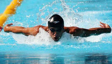 Olympics Swimmer